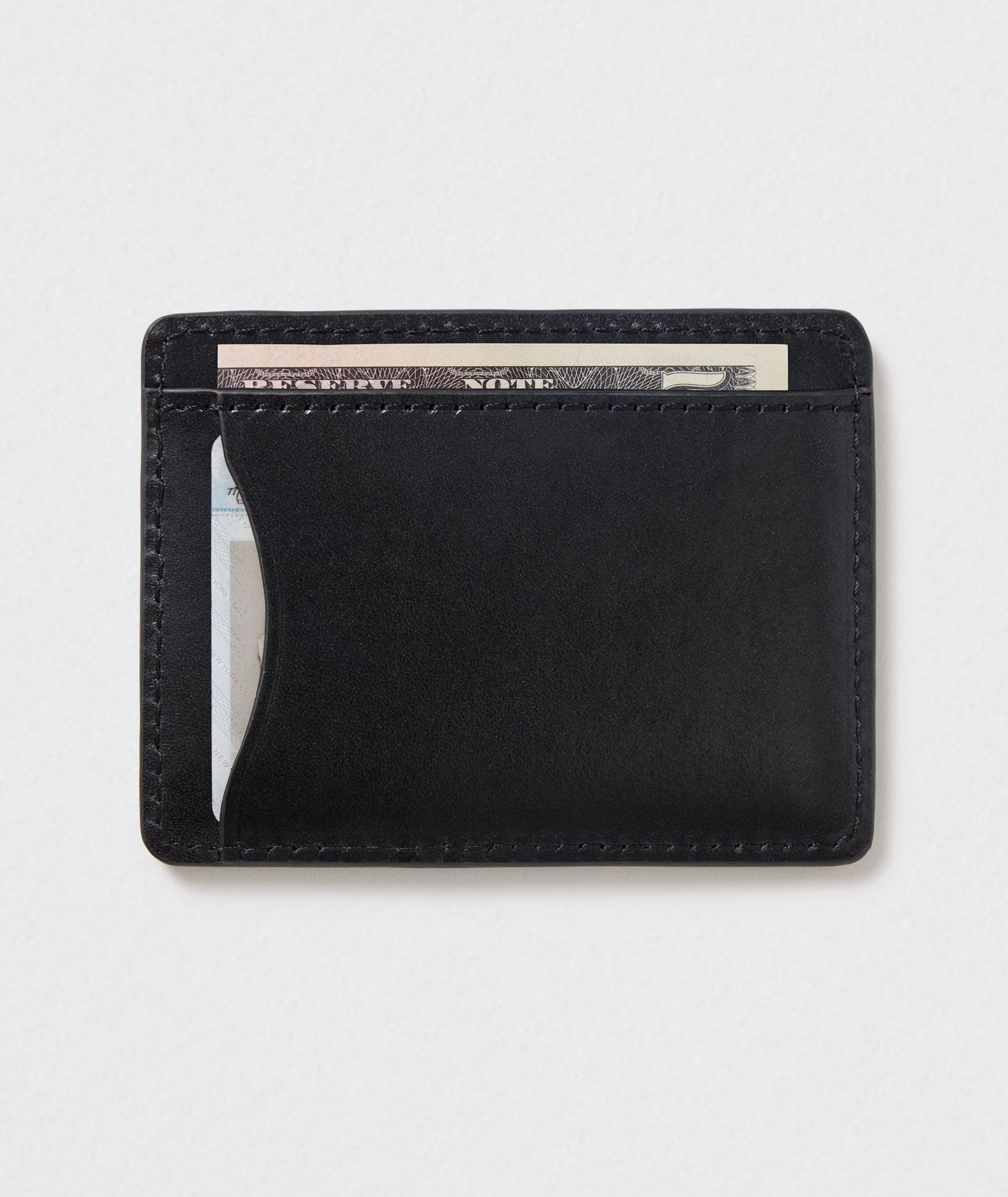 UNTUCKit Leather Card Case Black