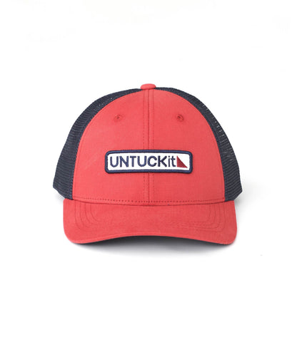 UNTUCKit Trucker Hat Red