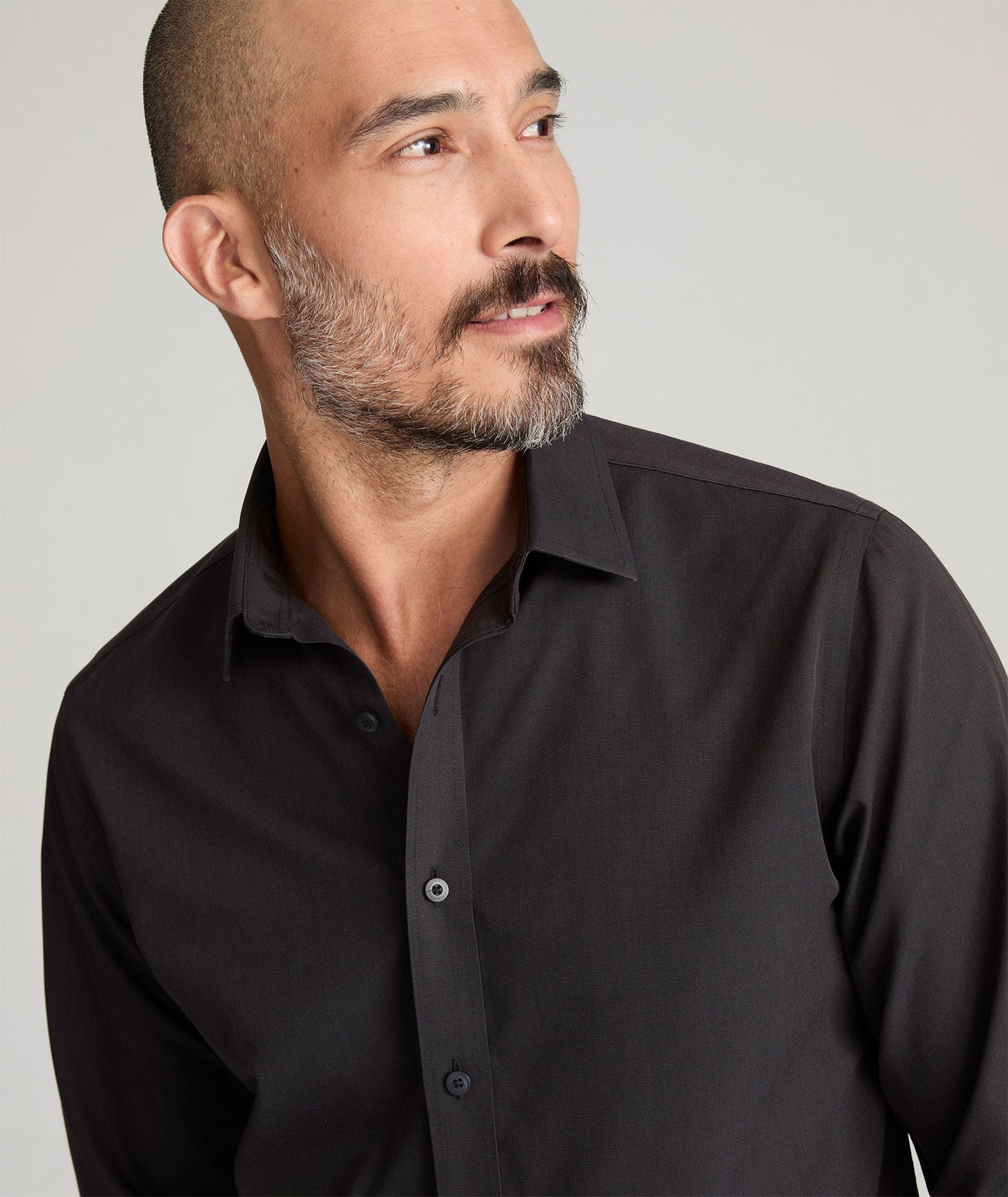 UNTUCKit Wrinkle-Free Black Stone Shirt Black