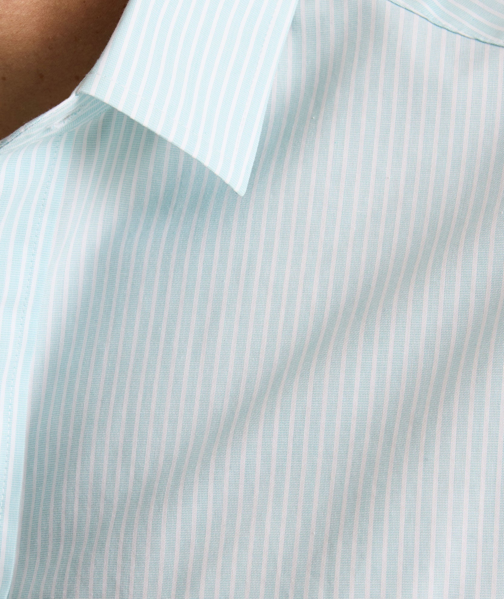 UNTUCKit Wrinkle-Free Ormsby Shirt Aquamarine Stripe