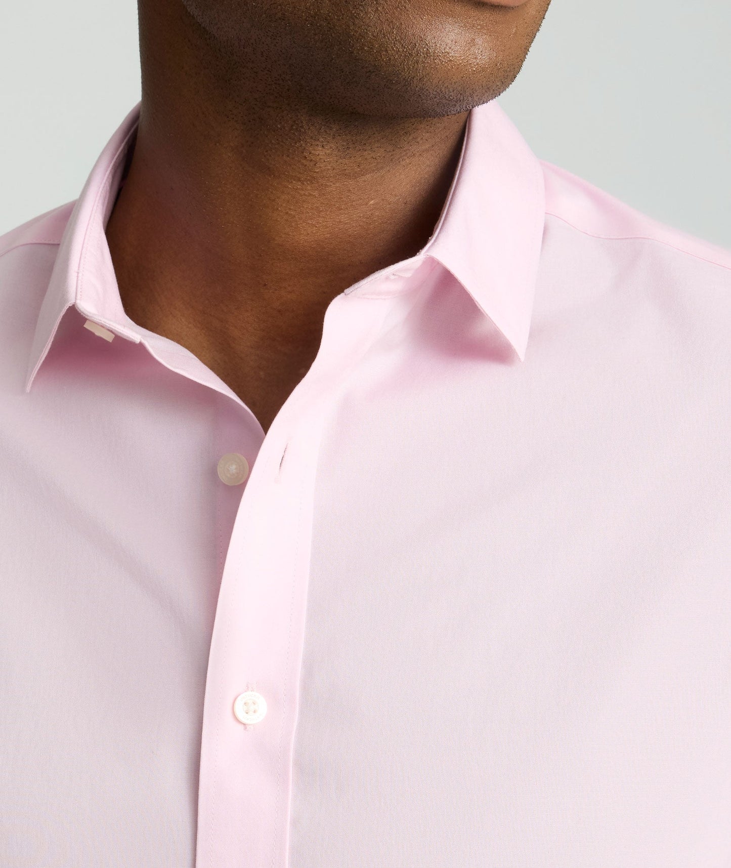 UNTUCKit Wrinkle-Free Stretch Cotton Arden Shirt Light Pink