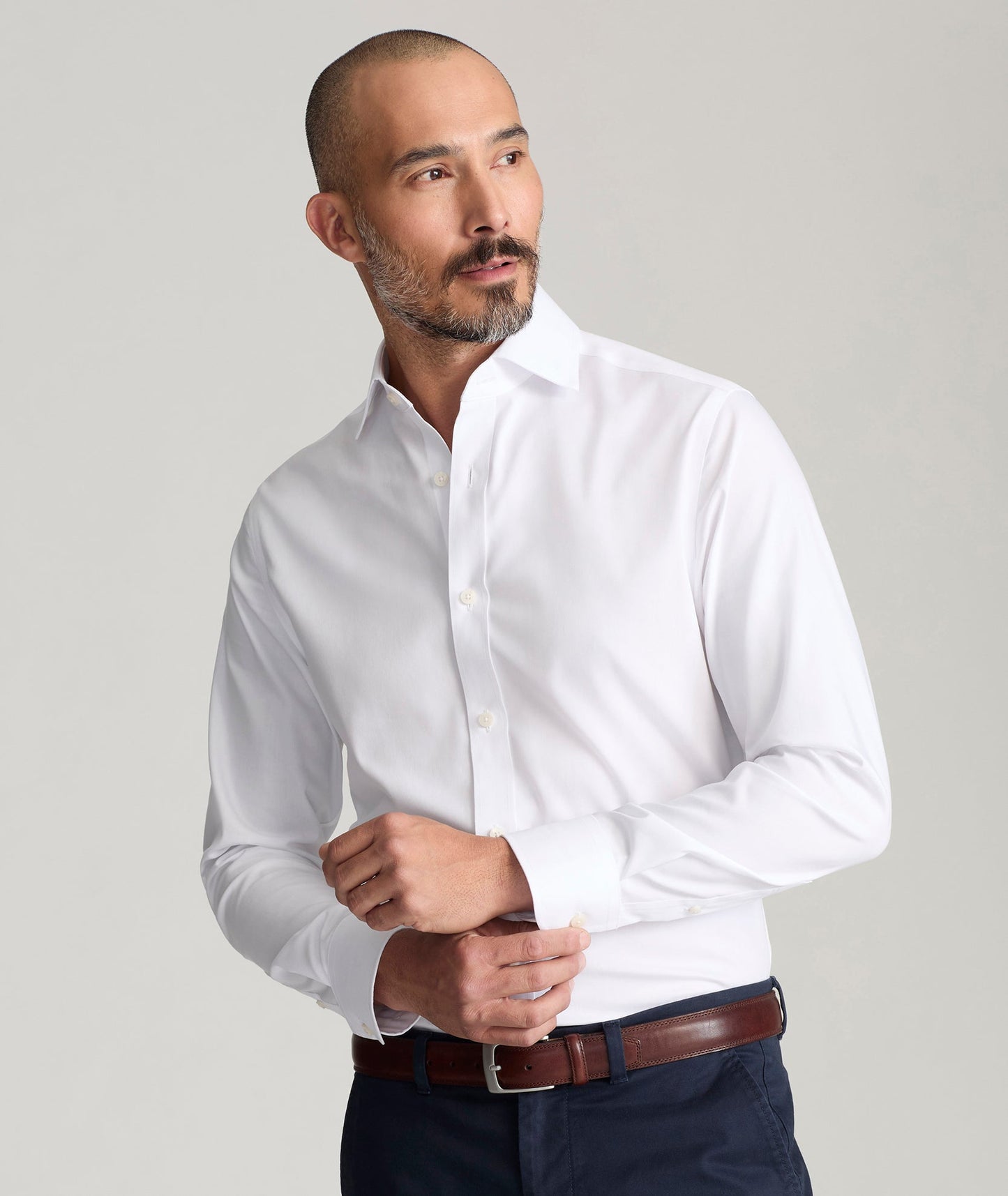 UNTUCKit Wrinkle-Free Dress Shirt White | For Occasions When You Can't Untuck