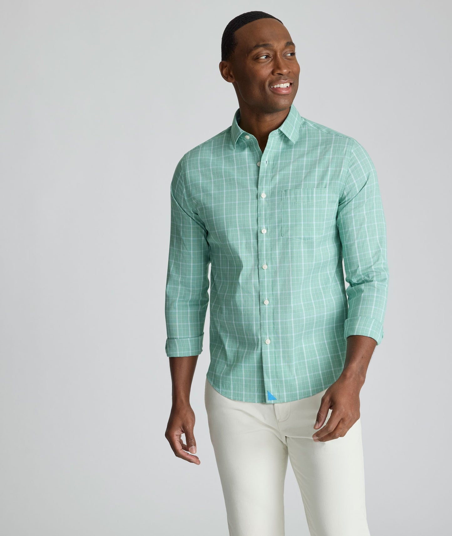 UNTUCKit CottonTek™ Brachetto Shirt Green