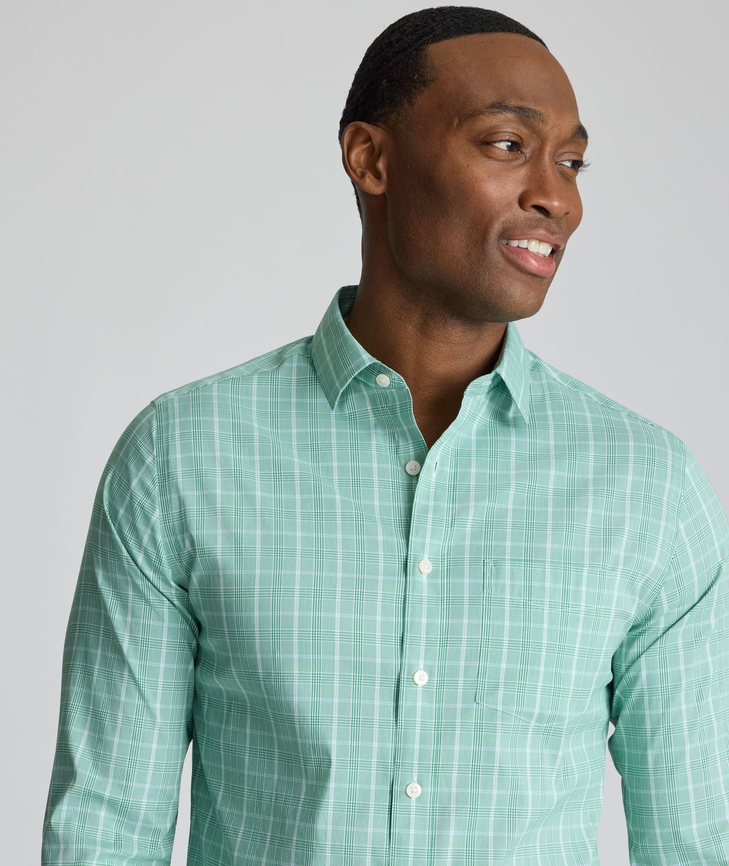 UNTUCKit CottonTek™ Brachetto Shirt Green