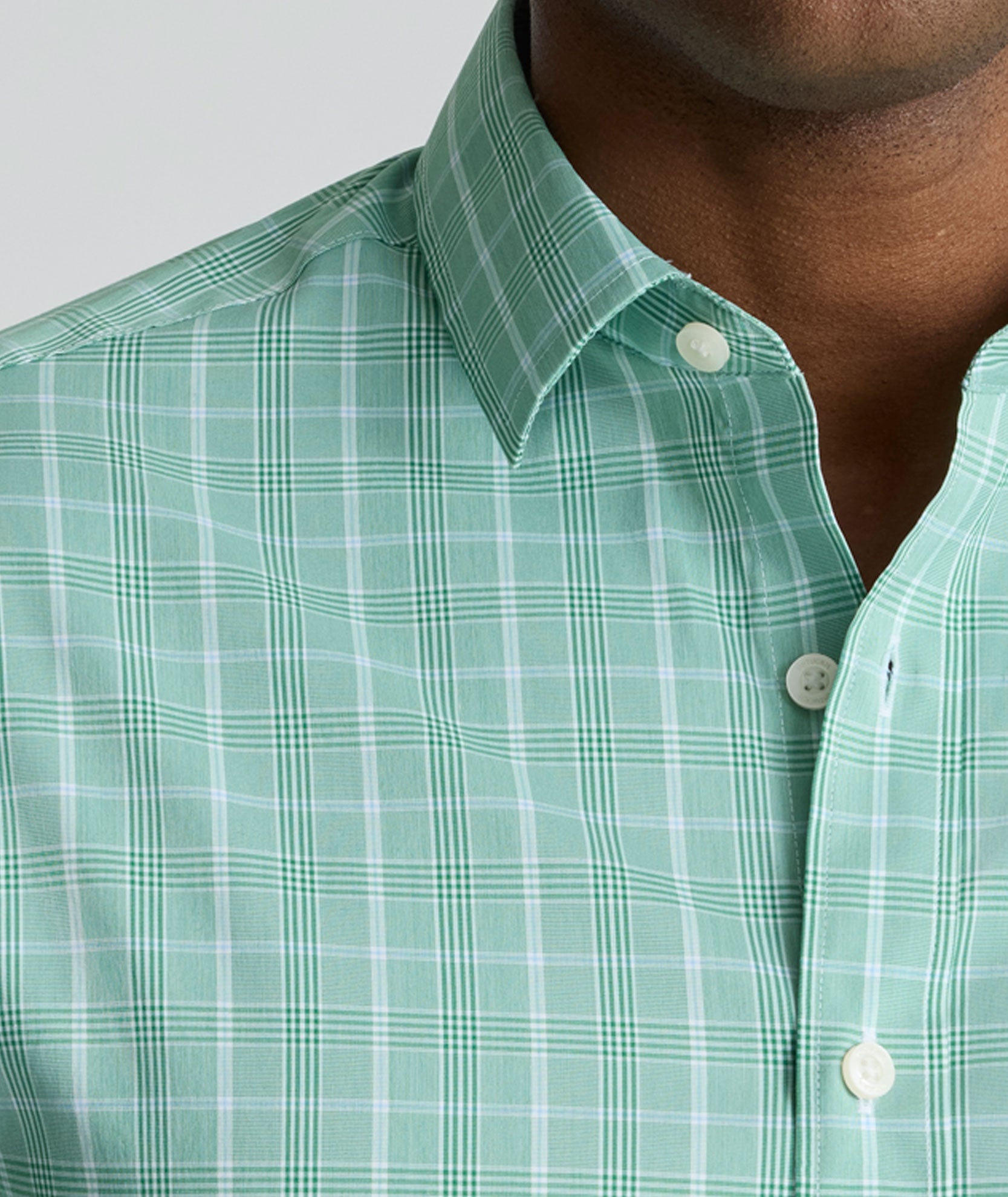 UNTUCKit CottonTek™ Brachetto Shirt Green
