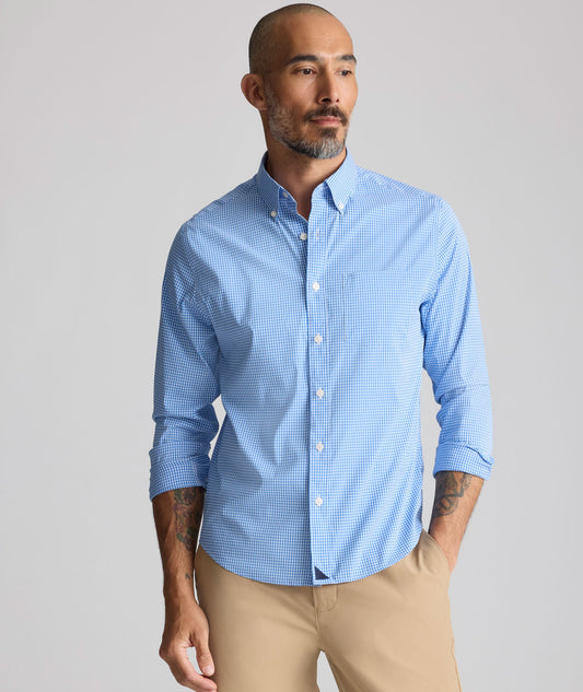 UNTUCKit CottonTek™ Brachetto Shirt Blue
