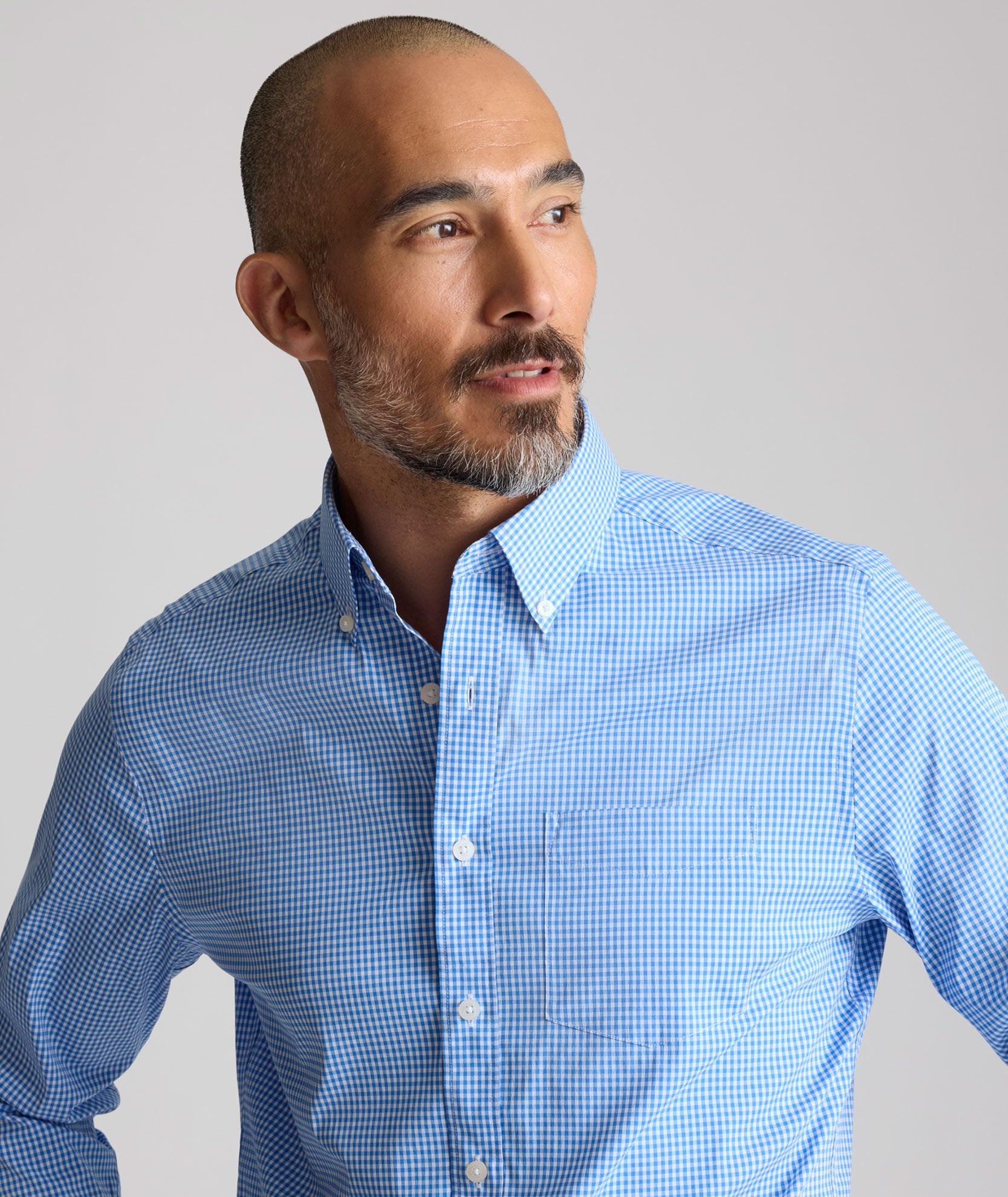 UNTUCKit CottonTek™ Brachetto Shirt Blue