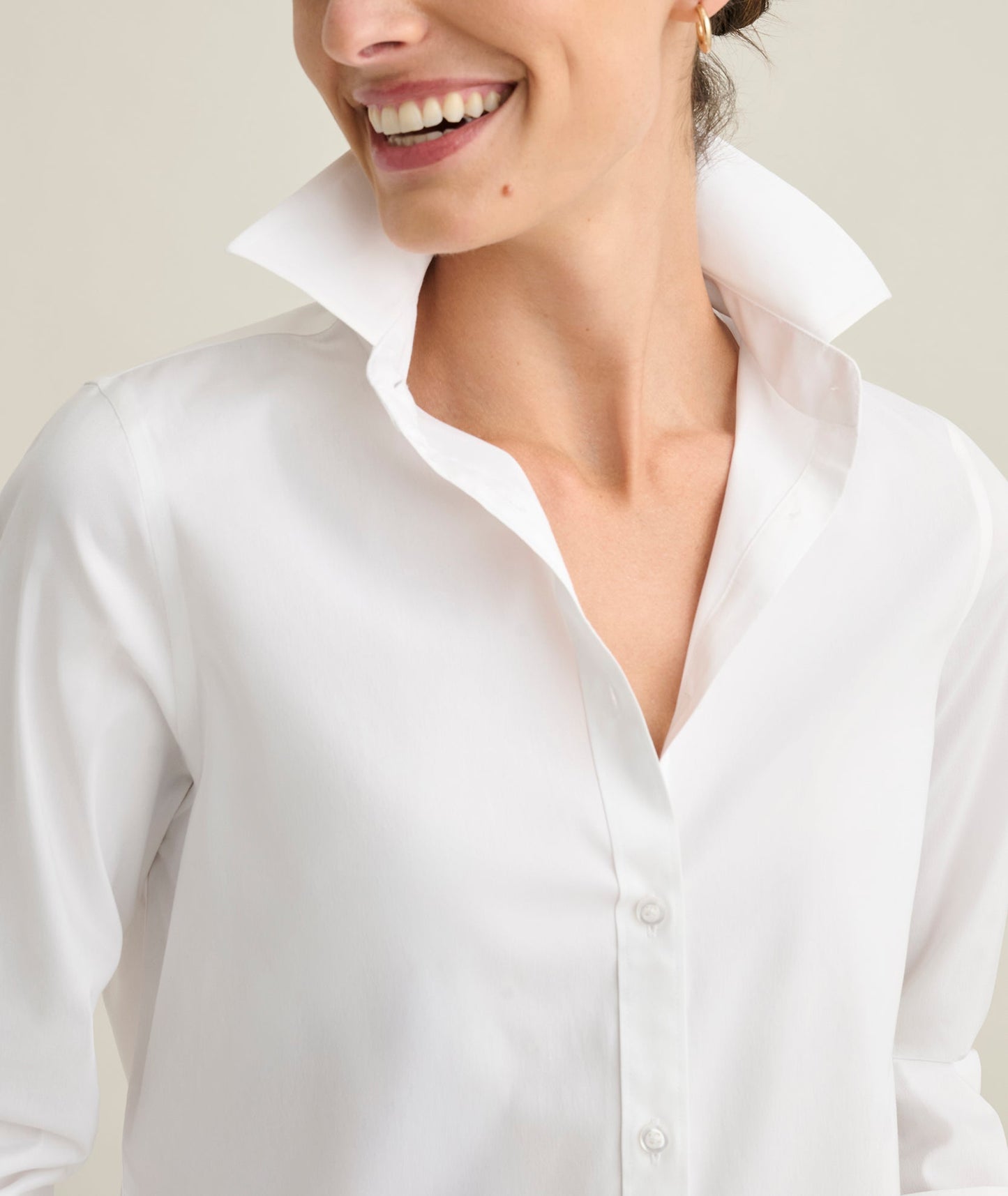 UNTUCKit Wrinkle-Free Classic Fit Isabella Shirt White