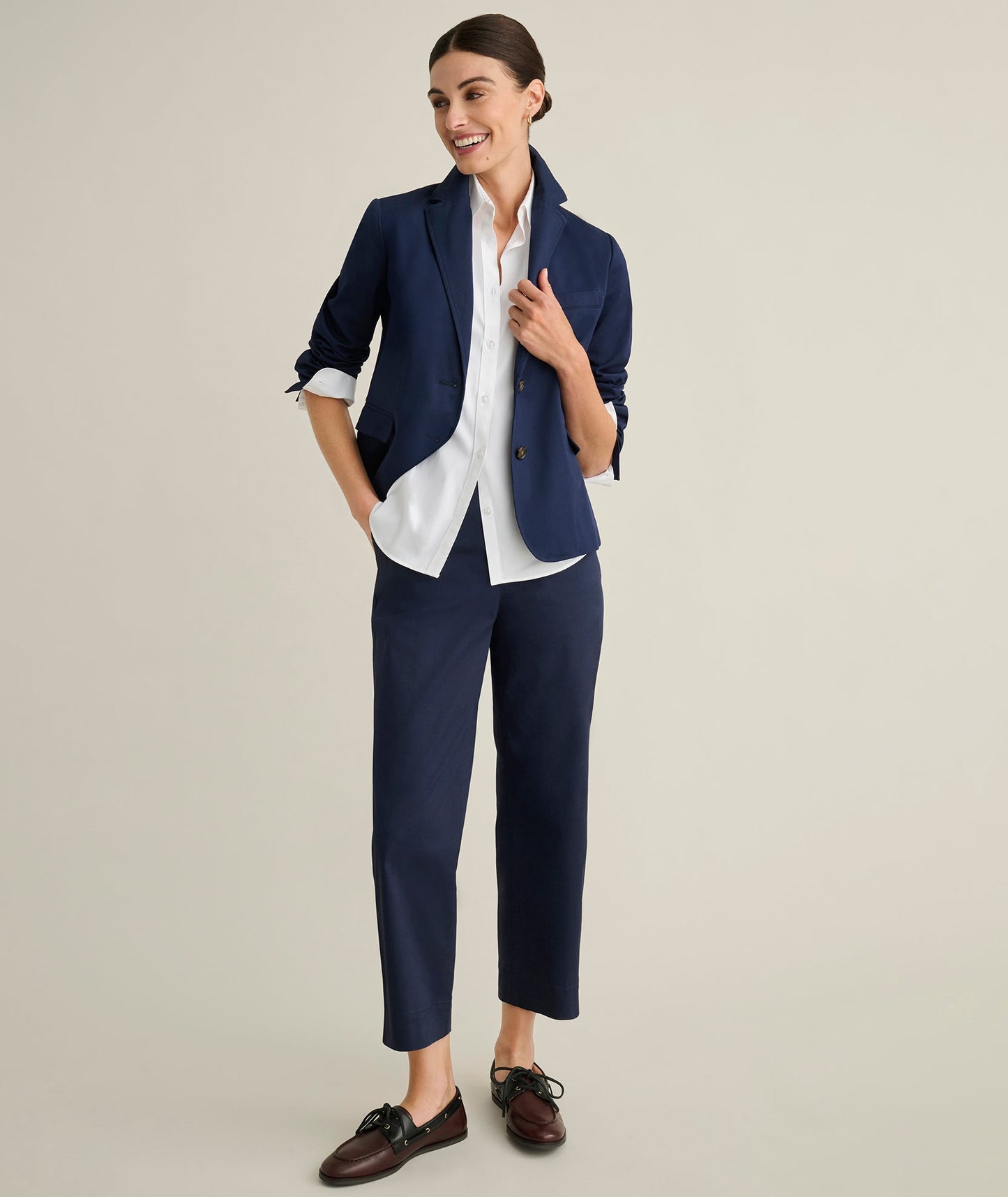 UNTUCKit Wrinkle-Free Classic Fit Isabella Shirt White