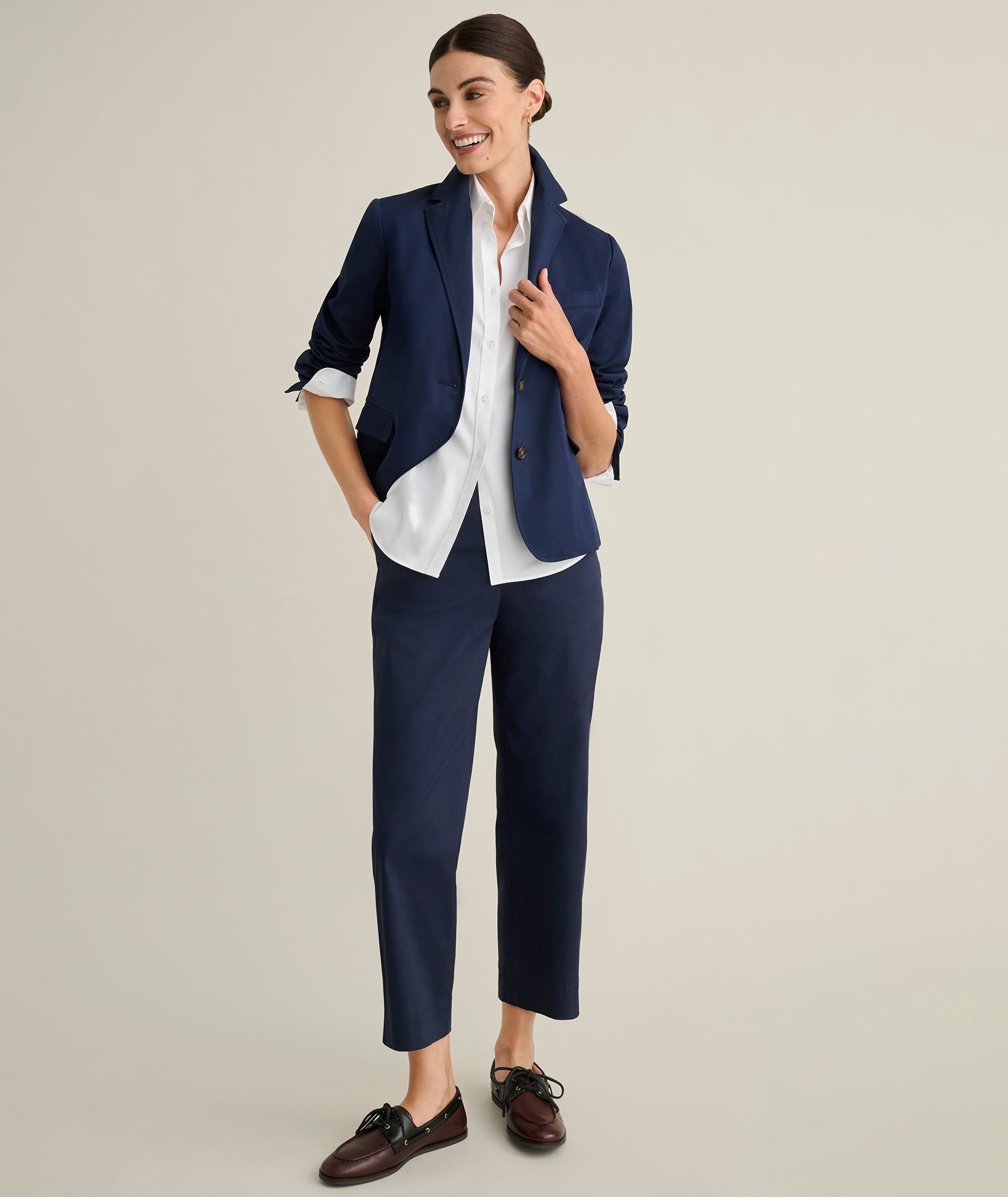 UNTUCKit Wrinkle-Free Classic Fit Isabella Shirt White