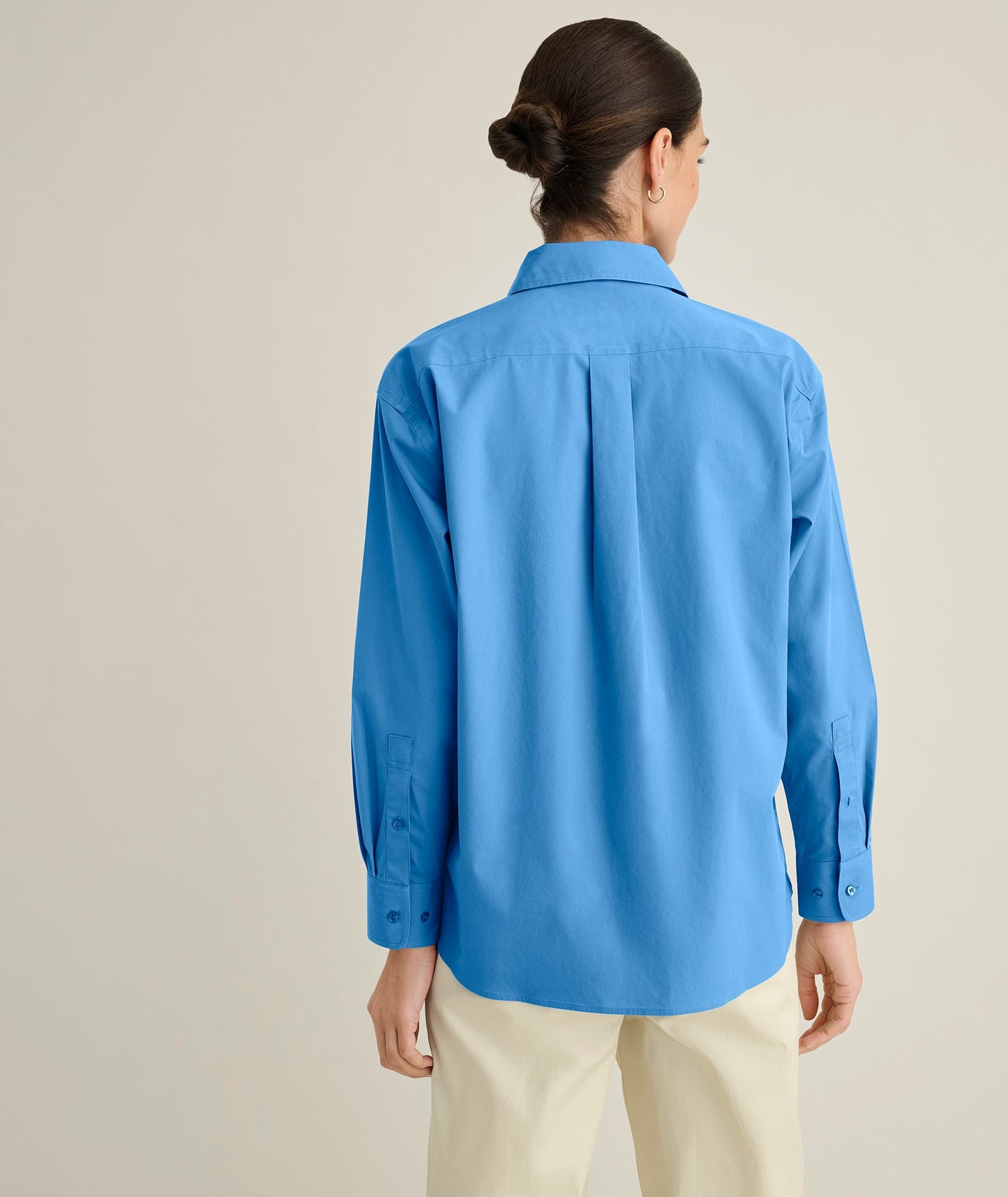 UNTUCKit Wrinkle-Free Relaxed Fit Melanie Shirt Blue