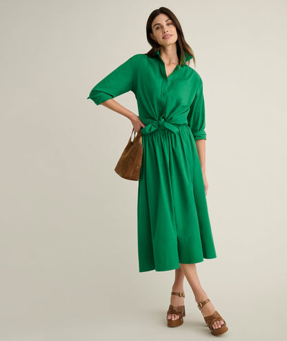 UNTUCKit Wrinkle-Free Relaxed Fit Melanie Shirt Green
