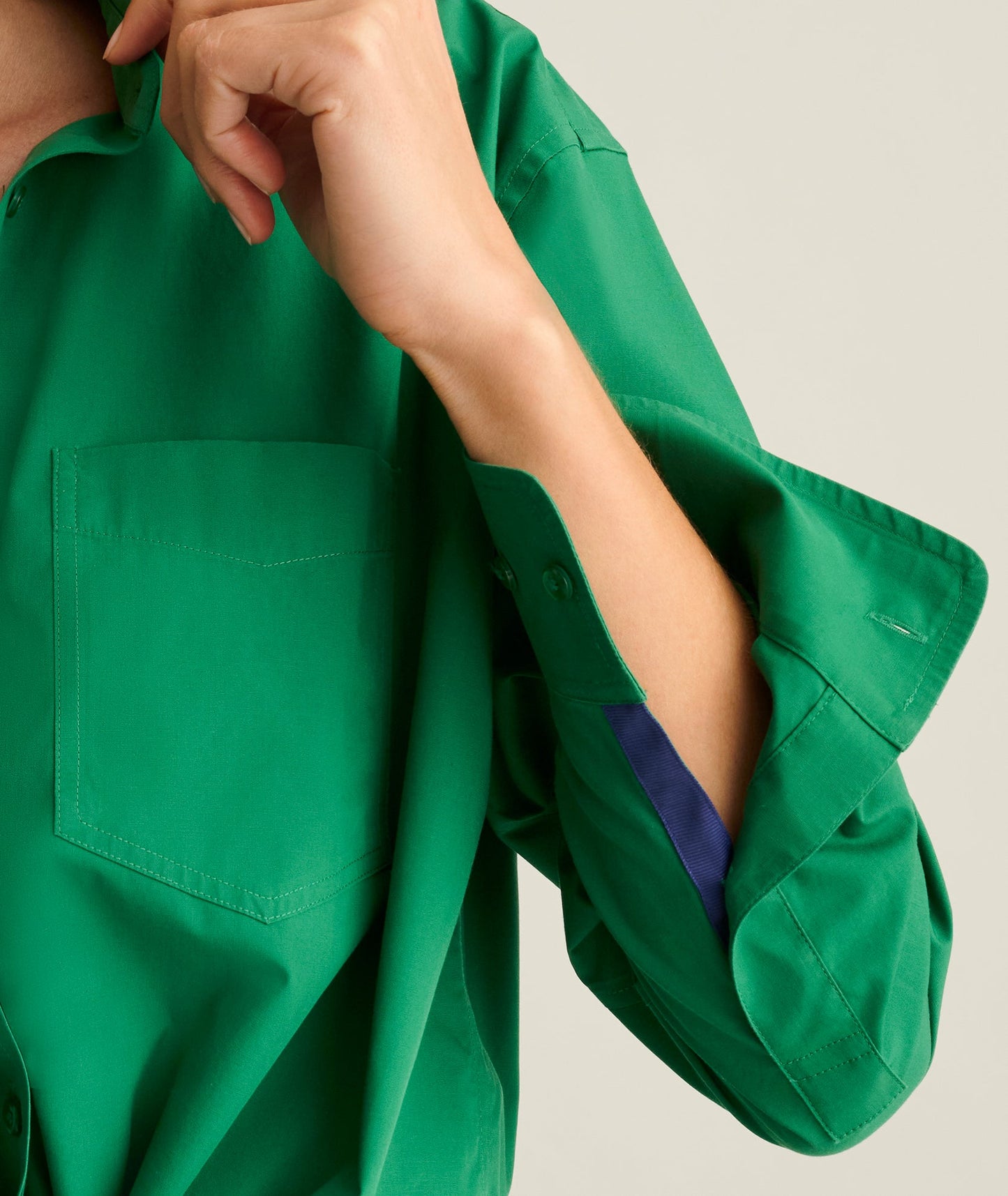UNTUCKit Wrinkle-Free Relaxed Fit Melanie Shirt Green