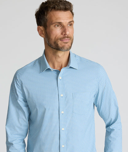 UNTUCKit Performance Starling Shirt Starling | Blue Gingham