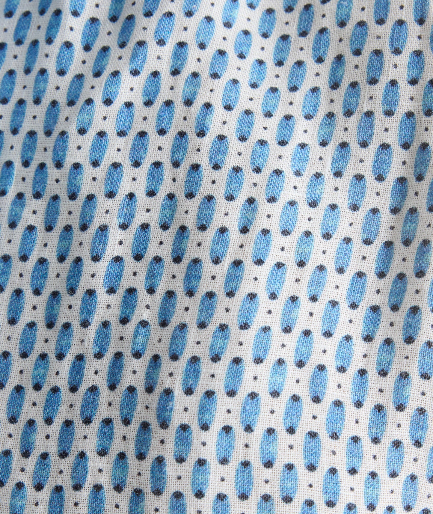 UNTUCKit Linen Short-Sleeve Redcroft Shirt Blue