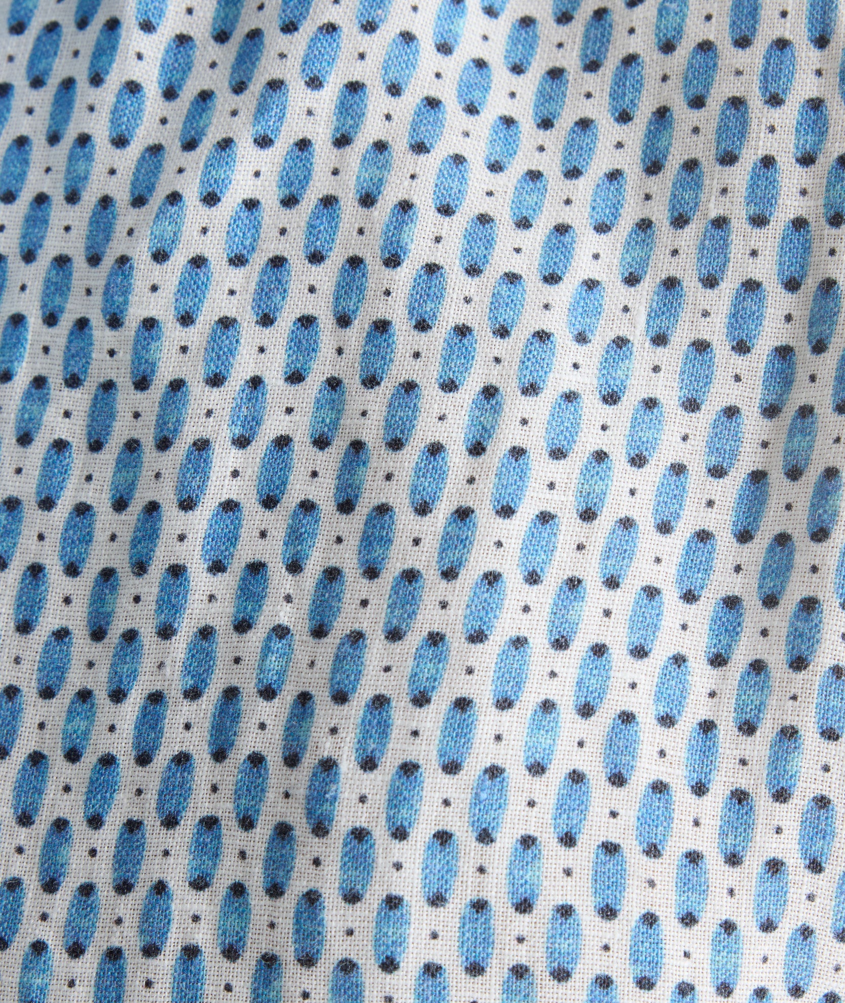 UNTUCKit Linen Short-Sleeve Redcroft Shirt Blue