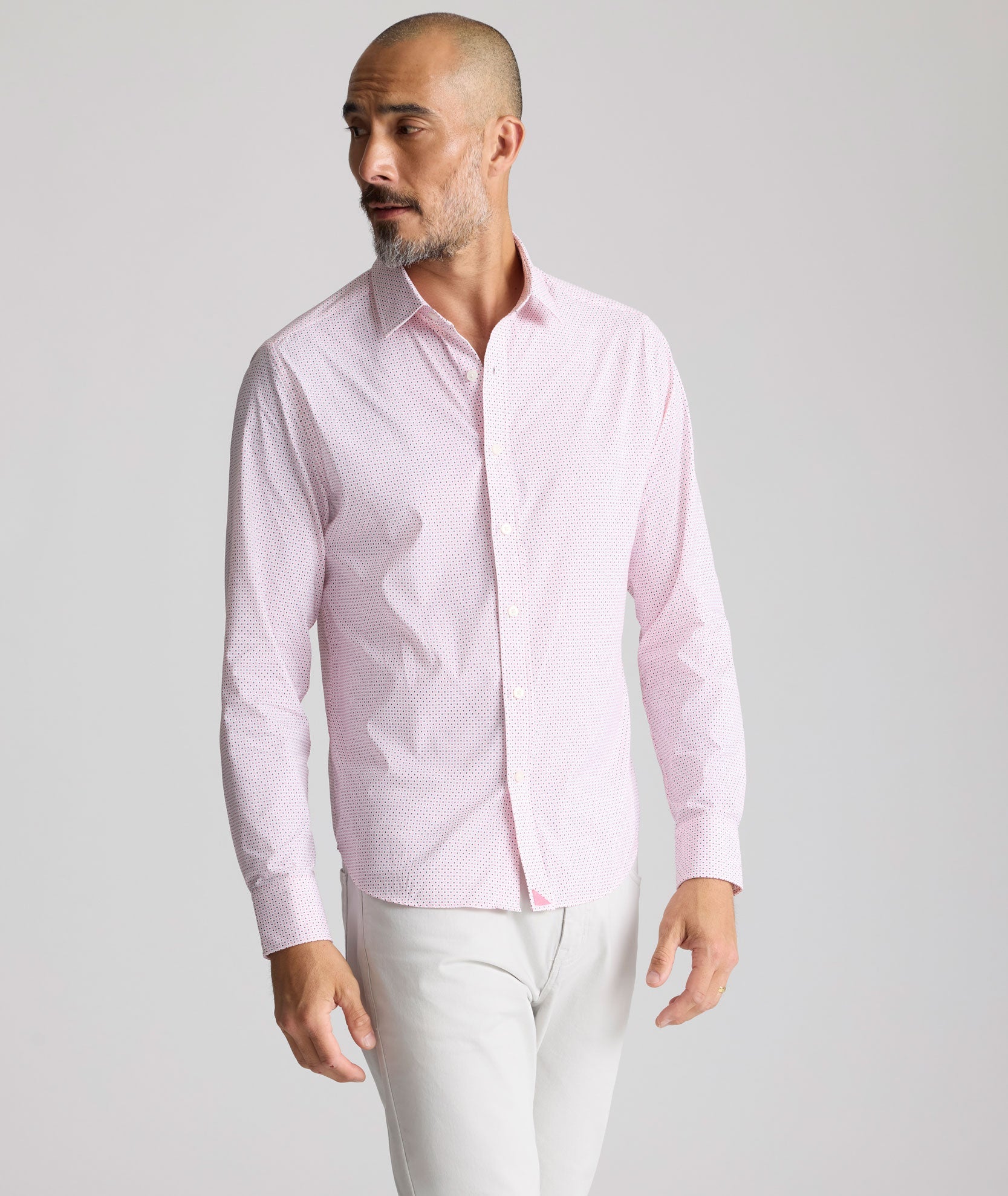 UNTUCKit Performance Fairfax Shirt Pink