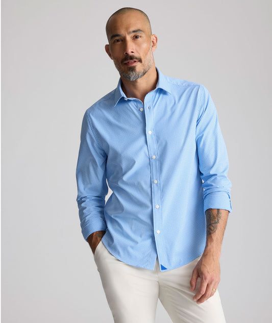 UNTUCKit Performance Bravo Shirt Blue