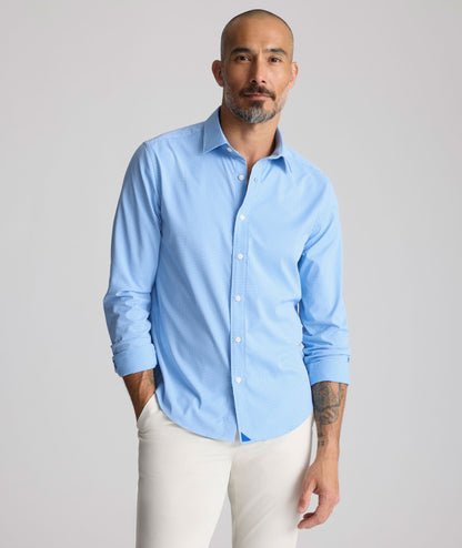 UNTUCKit Performance Bravo Shirt Blue