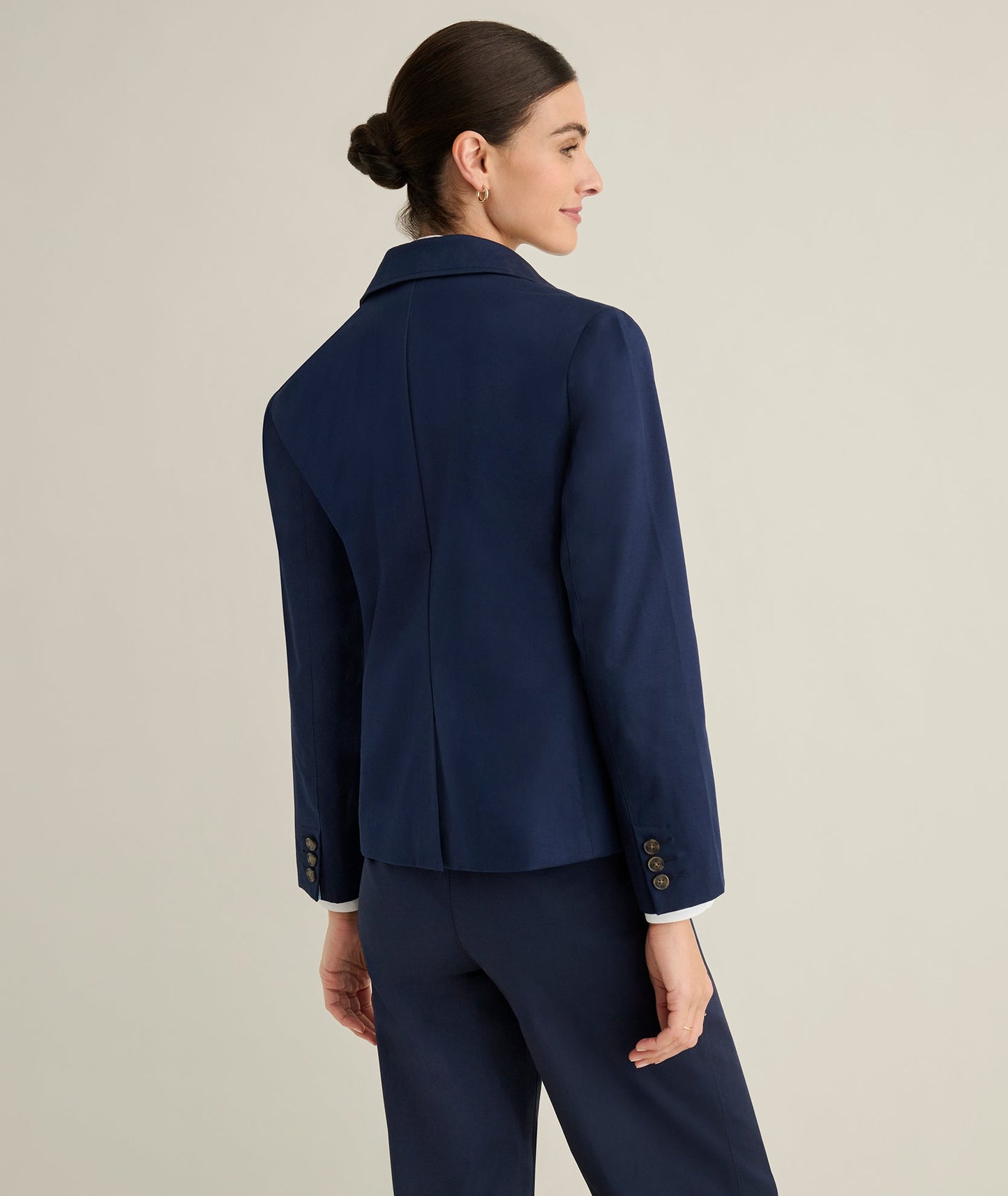UNTUCKit Stretch Twill Piper Blazer Navy