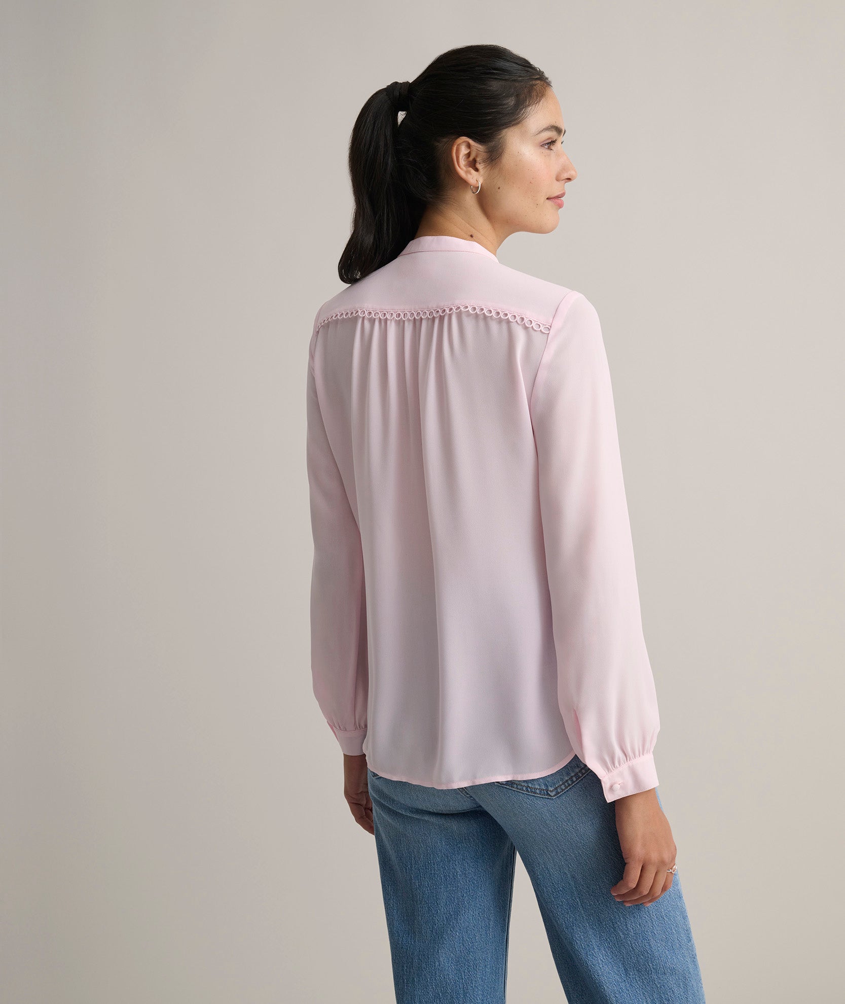 UNTUCKit Solid Tabitha Shirt Light Pink
