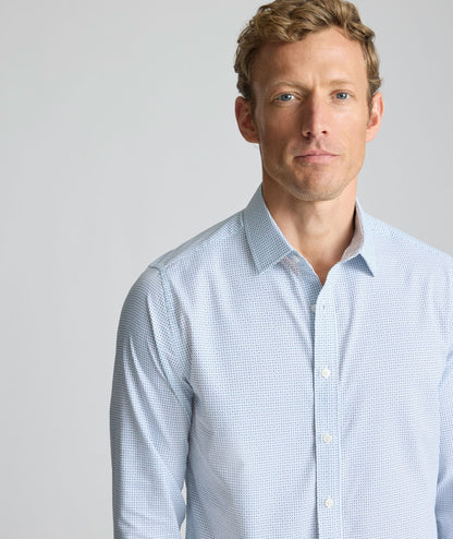 UNTUCKit Performance Fairfax Shirt Blue