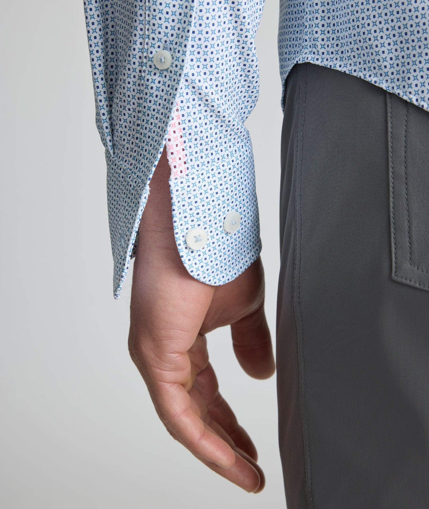 UNTUCKit Performance Fairfax Shirt Blue