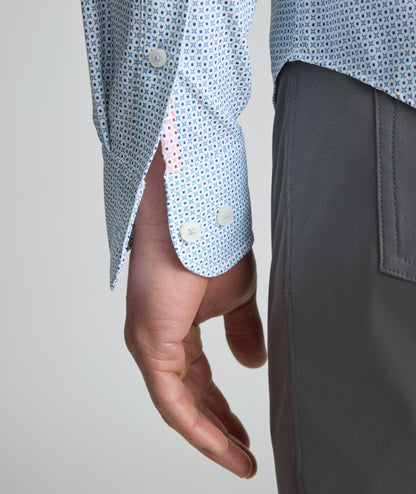 UNTUCKit Performance Fairfax Shirt Blue