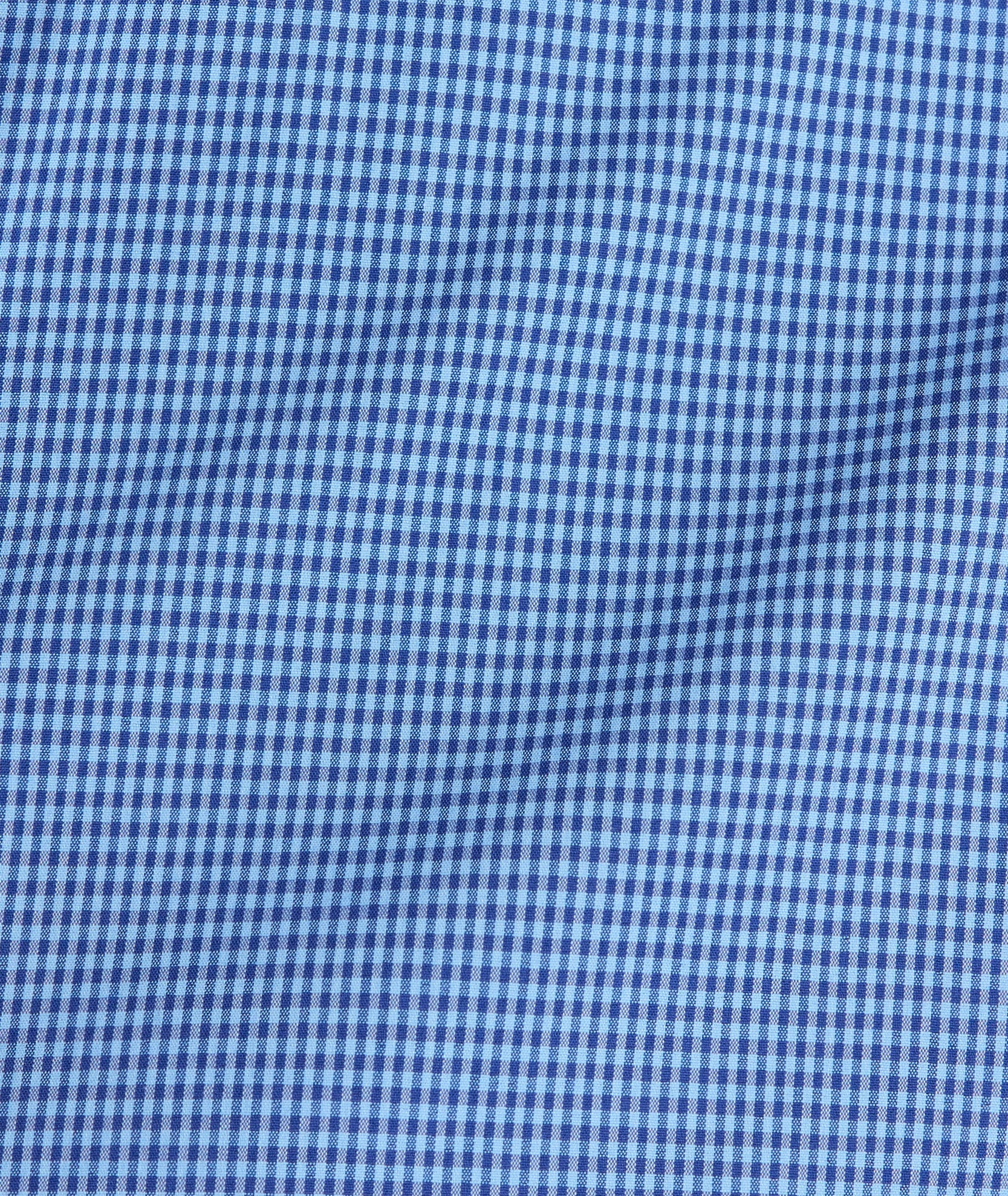 UNTUCKit CottonTek™ Brachetto Shirt Blue Gingham