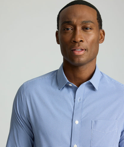 UNTUCKit Performance Lafior Shirt Blue Check