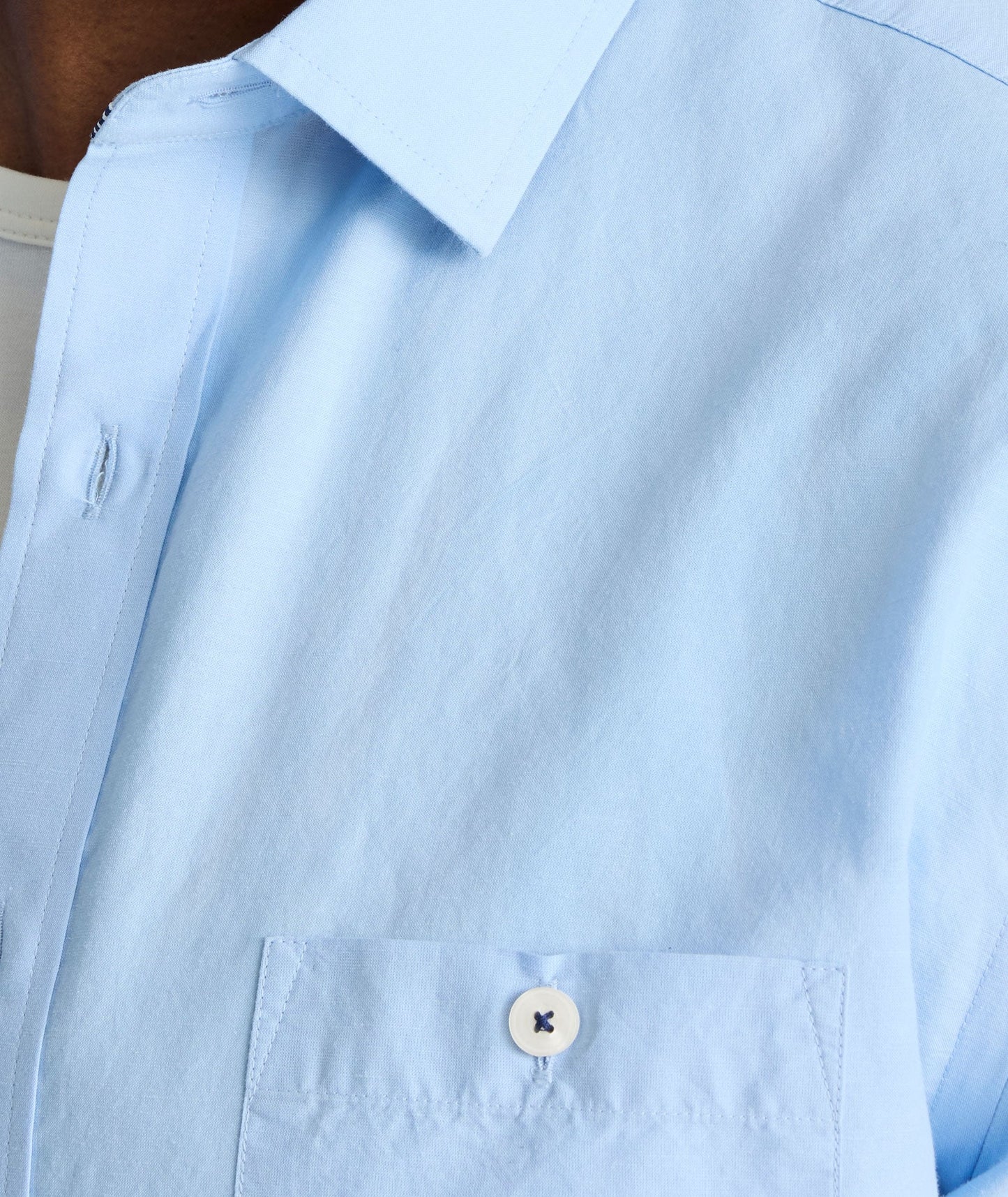 UNTUCKit Summerweight Sutherland Shirt Light Blue
