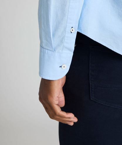 UNTUCKit Summerweight Sutherland Shirt Light Blue