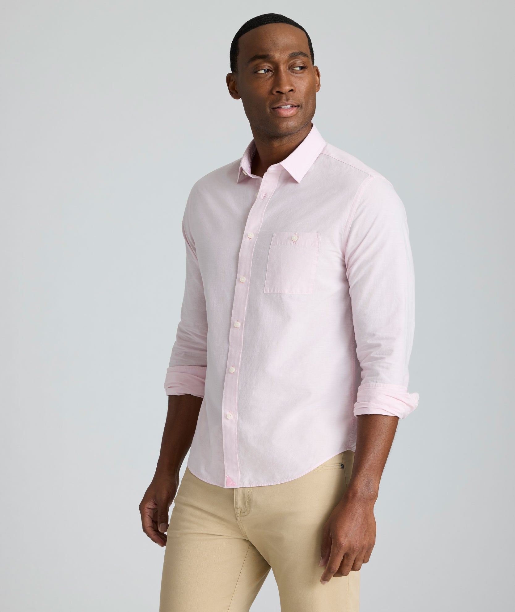 UNTUCKit Summerweight Sutherland Shirt Pink