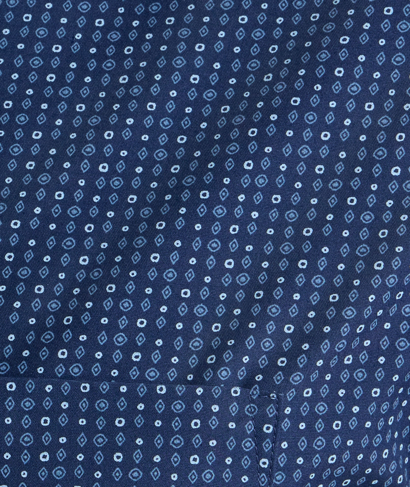 UNTUCKit Wrinkle-Free Cascadar Shirt Navy Medallion