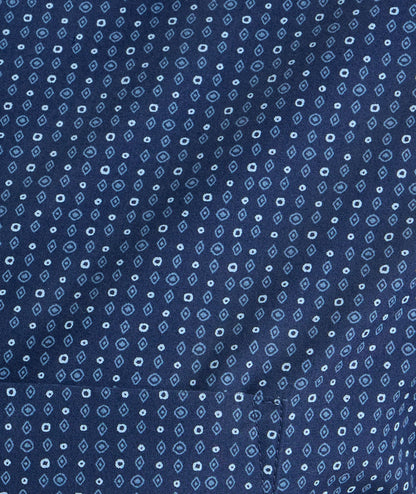 UNTUCKit Wrinkle-Free Cascadar Shirt Navy Medallion