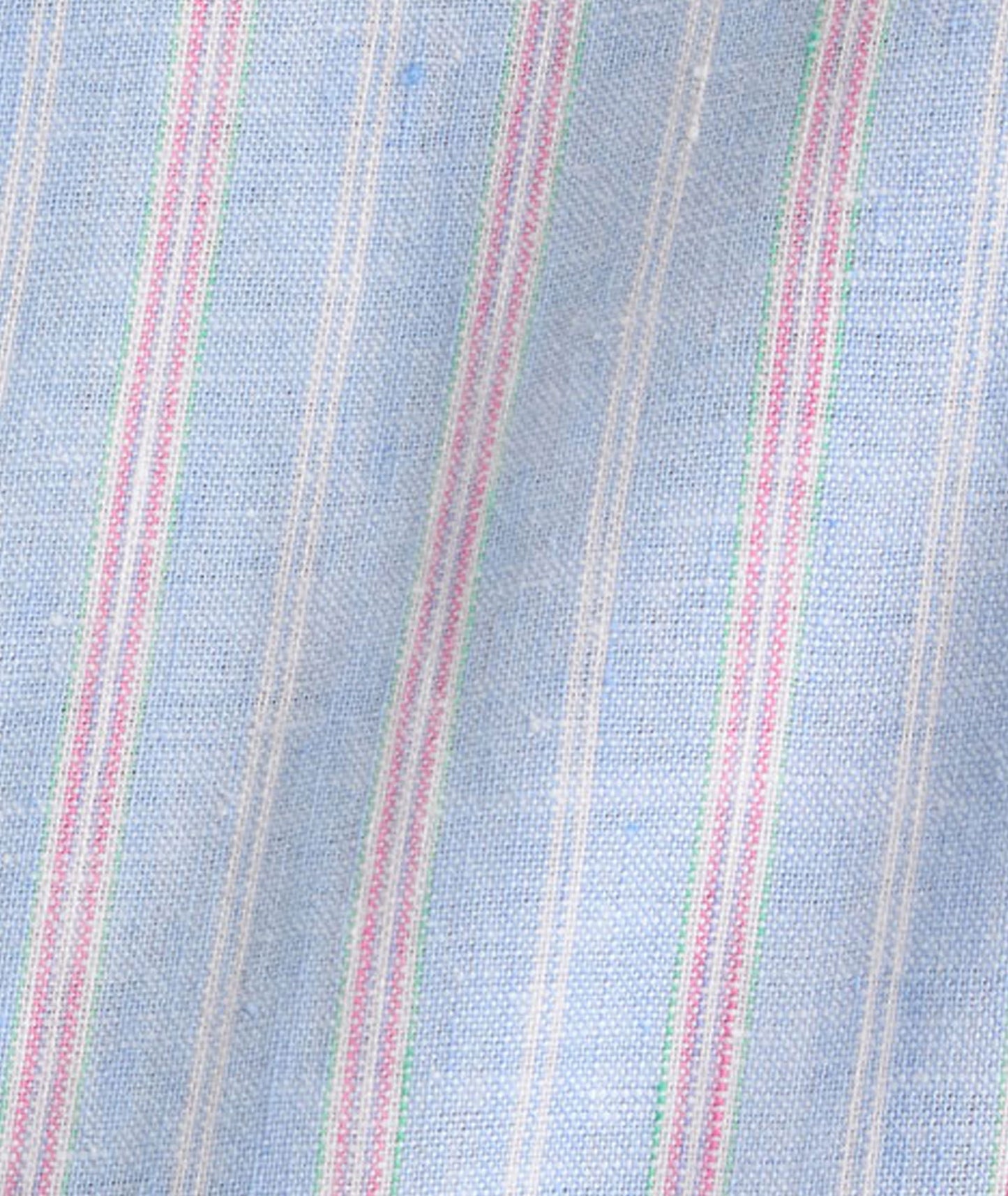 UNTUCKit Wrinkle-Resistant Linen Boyd Shirt Light Blue Stripe