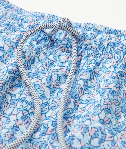 UNTUCKit Beyond Shorts Blue Microprint