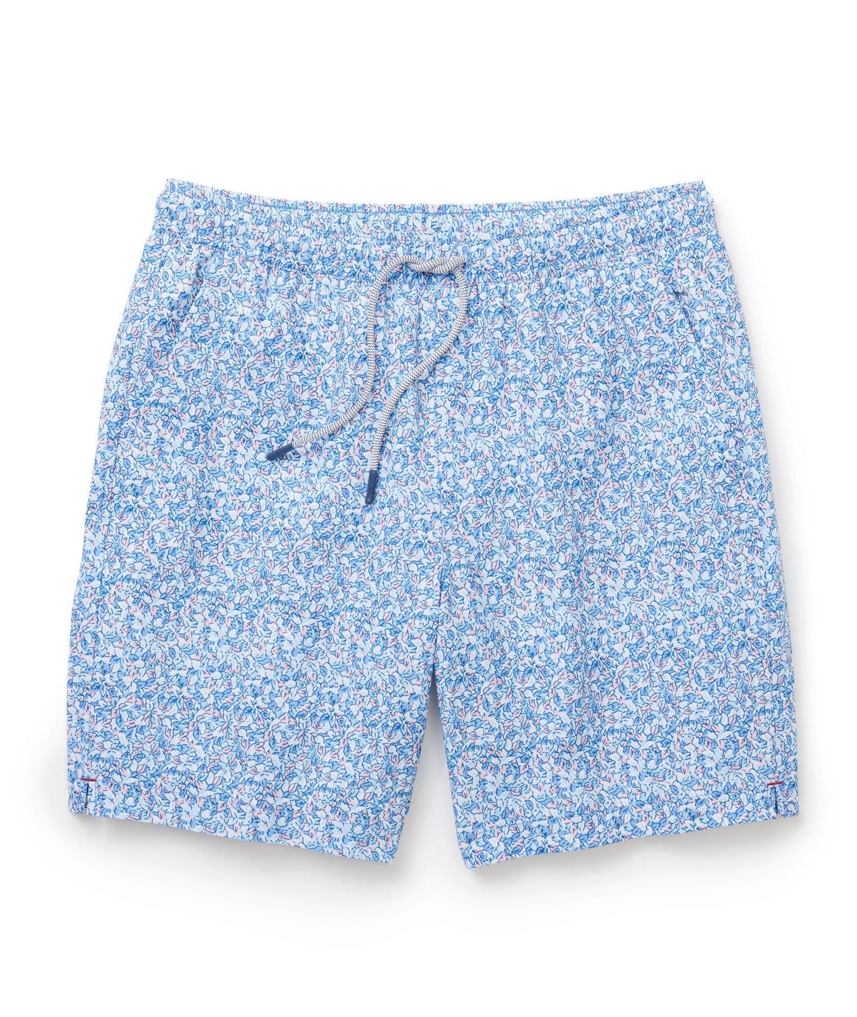 UNTUCKit Beyond Shorts Blue Microprint