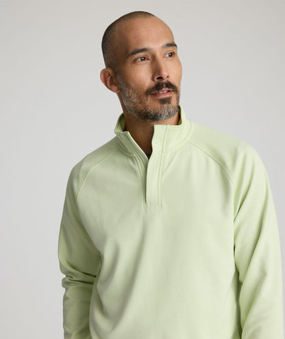 UNTUCKit Performance Mason Quarter-Zip Mint Green