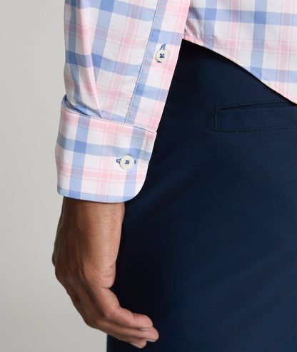 UNTUCKit Performance Winwood Shirt Winwood | Pink Check