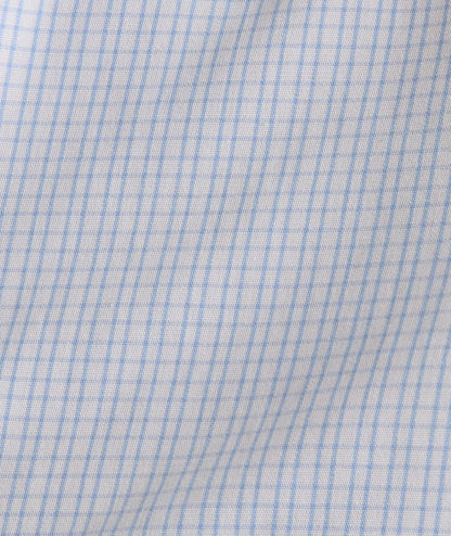 UNTUCKit Wrinkle-Free Halstead Shirt Light Blue Check