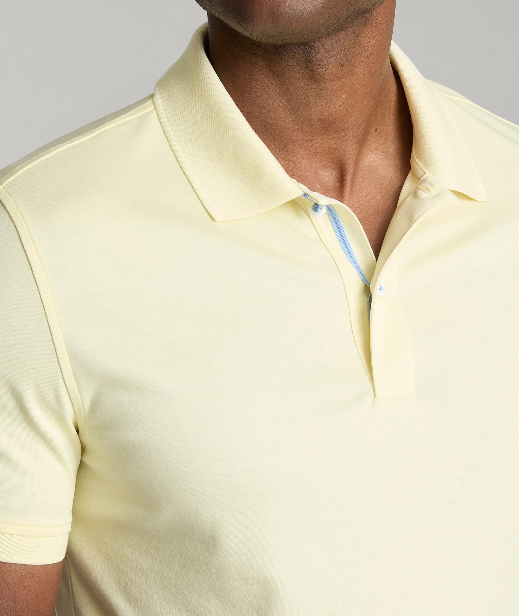 UNTUCKit Wrinkle-Free Damaschino Polo Yellow