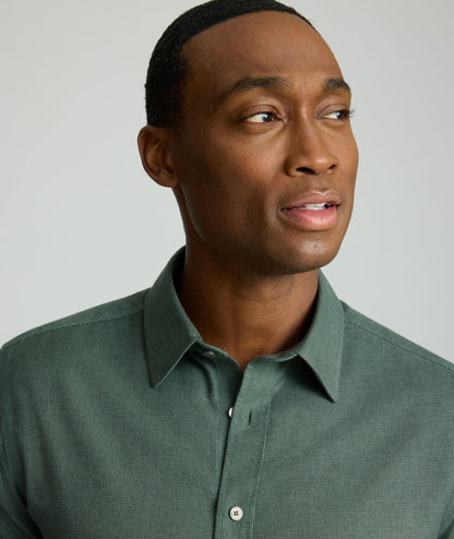 UNTUCKit Wrinkle-Free Veneto Shirt Forest Green