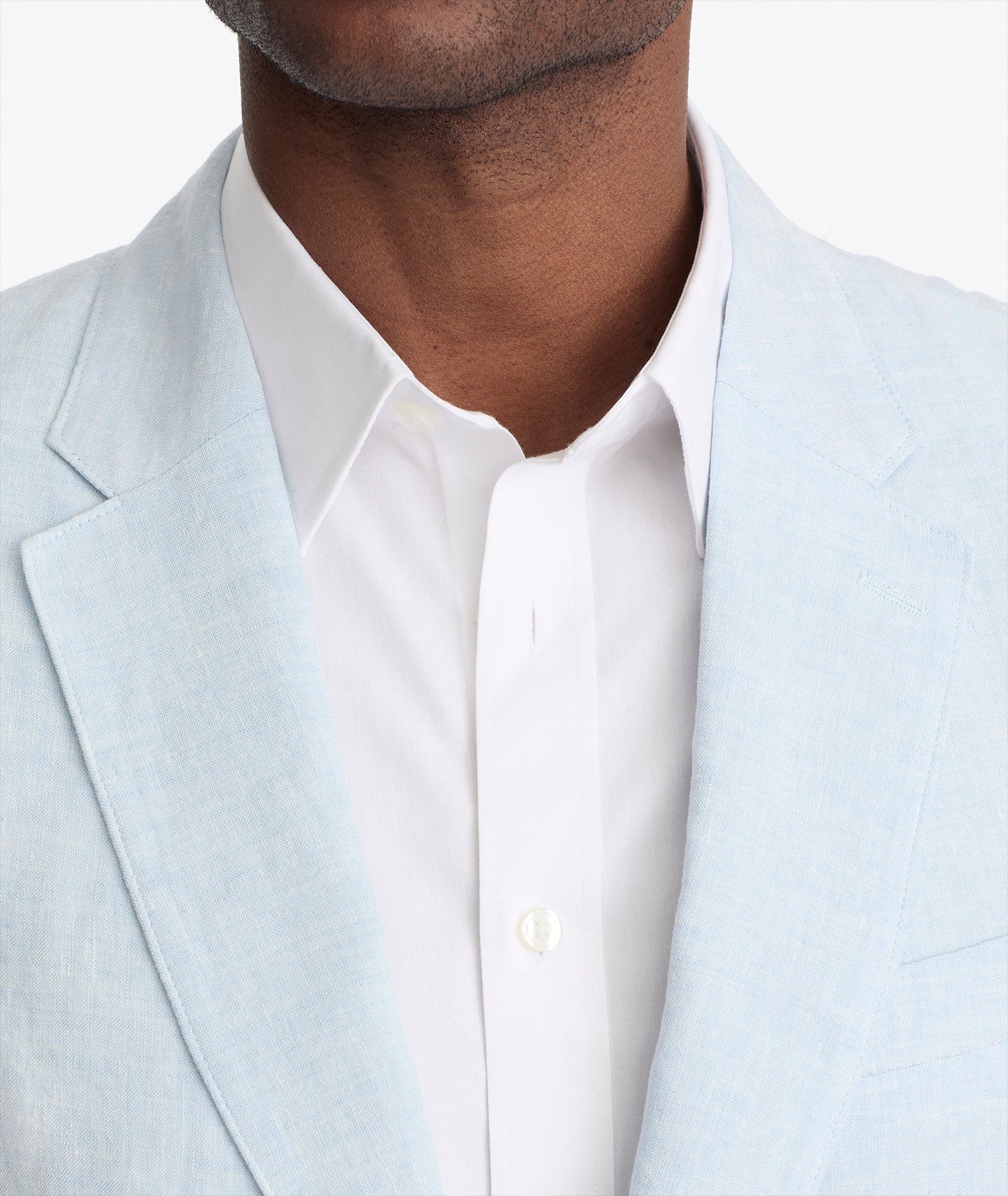 UNTUCKit Linen Crawford Sport Coat Light Blue